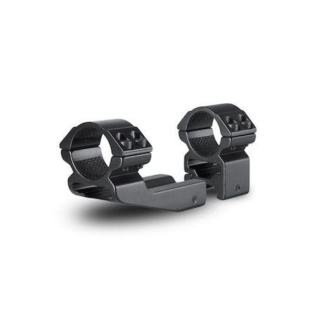 Hawke Optics Hawke Sport Optics  1 in. High Weaver with 2 Piece 2 in. Extension Ring - Black, 2 Piece 22125